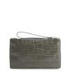 Bolsa Pequena Couro Croco Verde - imagem 3