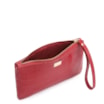 Bolsa Pequena Couro Croco Vermelho - imagem 4