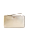 Bolsa Pequena Couro Dourado - imagem 1