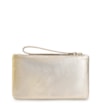 Bolsa Pequena Couro Dourado - imagem 3