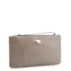 Bolsa Pequena Couro Estonado Bege - imagem 2