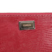 Bolsa Pequena Couro Lezard Cereja - imagem 5