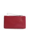 Bolsa Pequena Couro Lezard Cereja - imagem 3