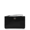 Bolsa Pequena Couro Lezard Preto - imagem 1