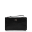 Bolsa Pequena Couro Lezard Preto - imagem 1