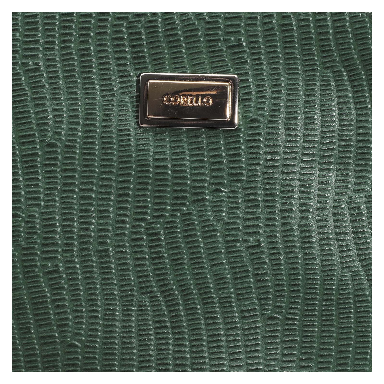 Bolsa Pequena Couro Lezard Verde
