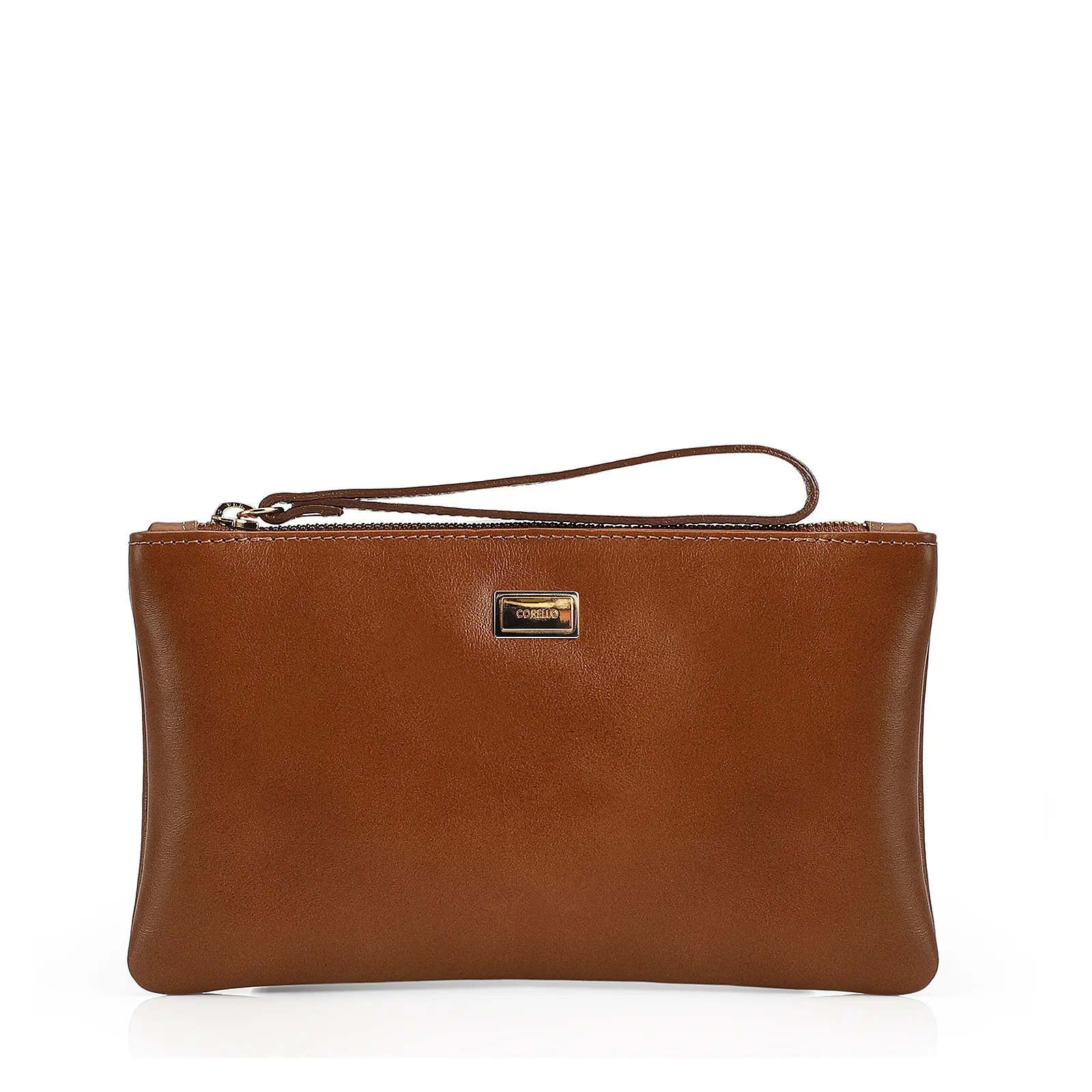 Bolsa Pequena Couro Marrom
