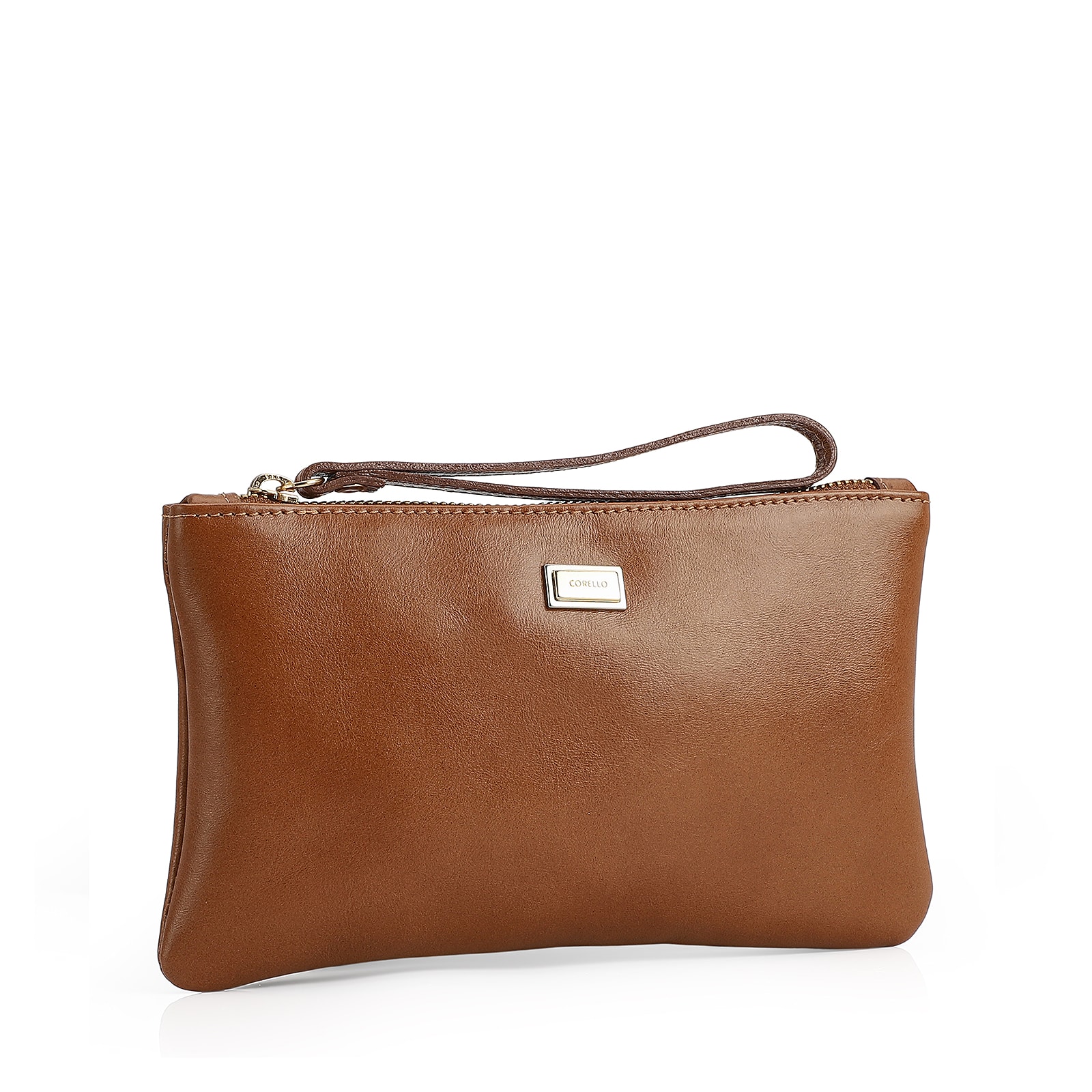 Bolsa Pequena Couro Marrom