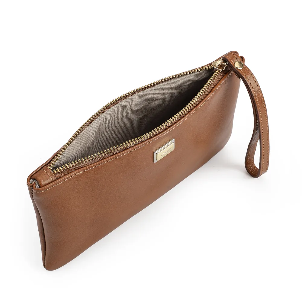 Bolsa Pequena Couro Marrom - imagem 4