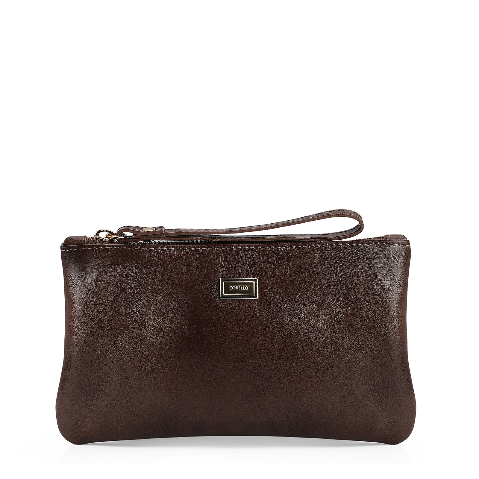 Bolsa Pequena Couro Marrom