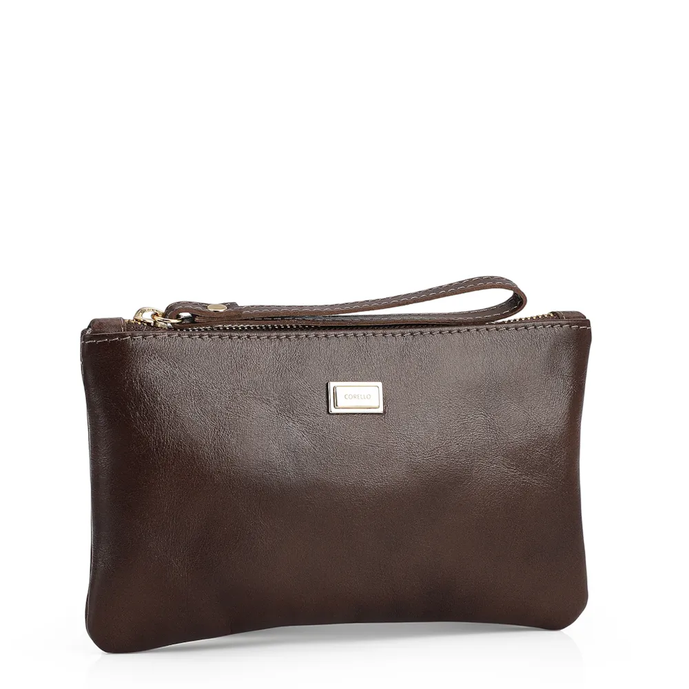 Bolsa Pequena Couro Marrom - imagem 2