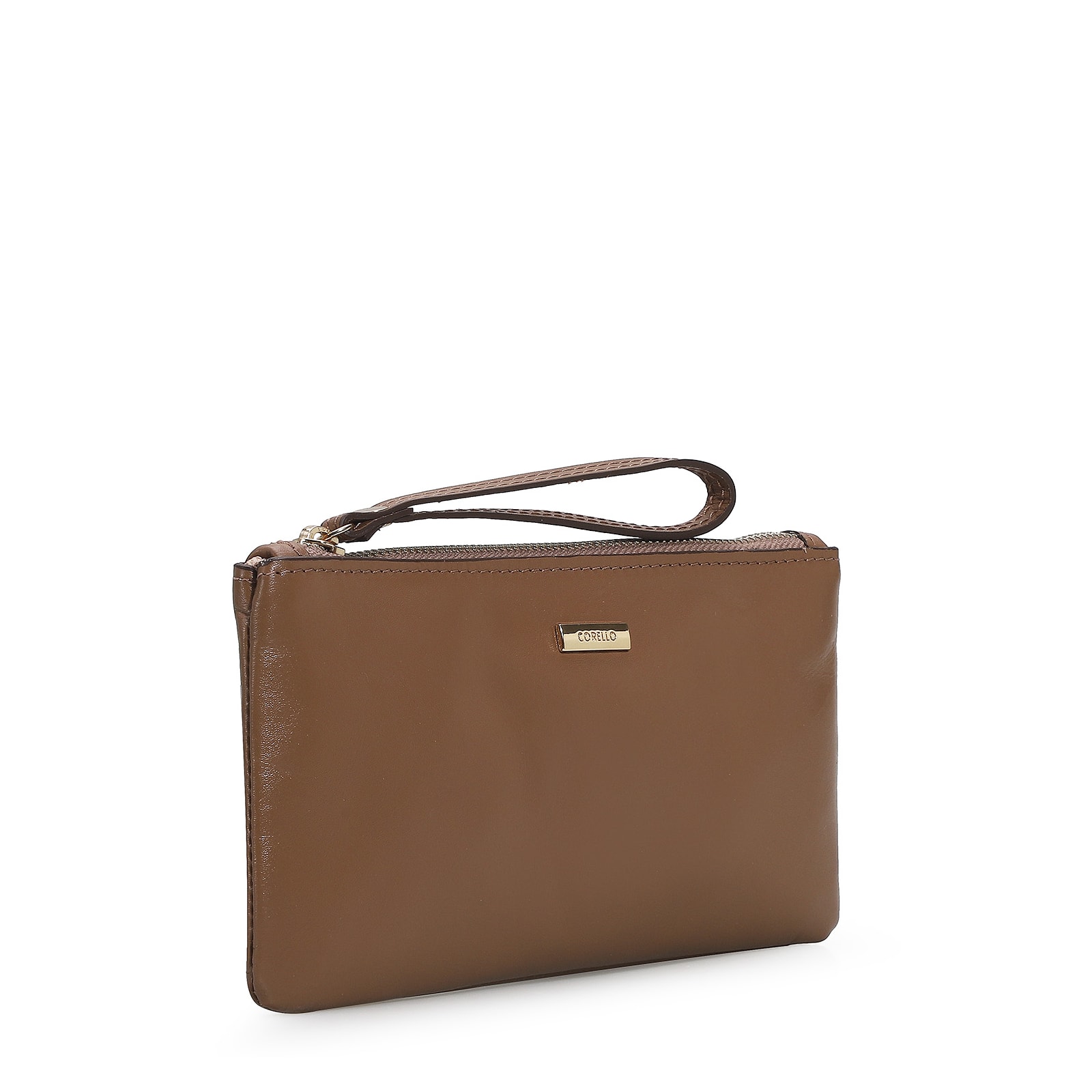 Bolsa Pequena Couro Marrom