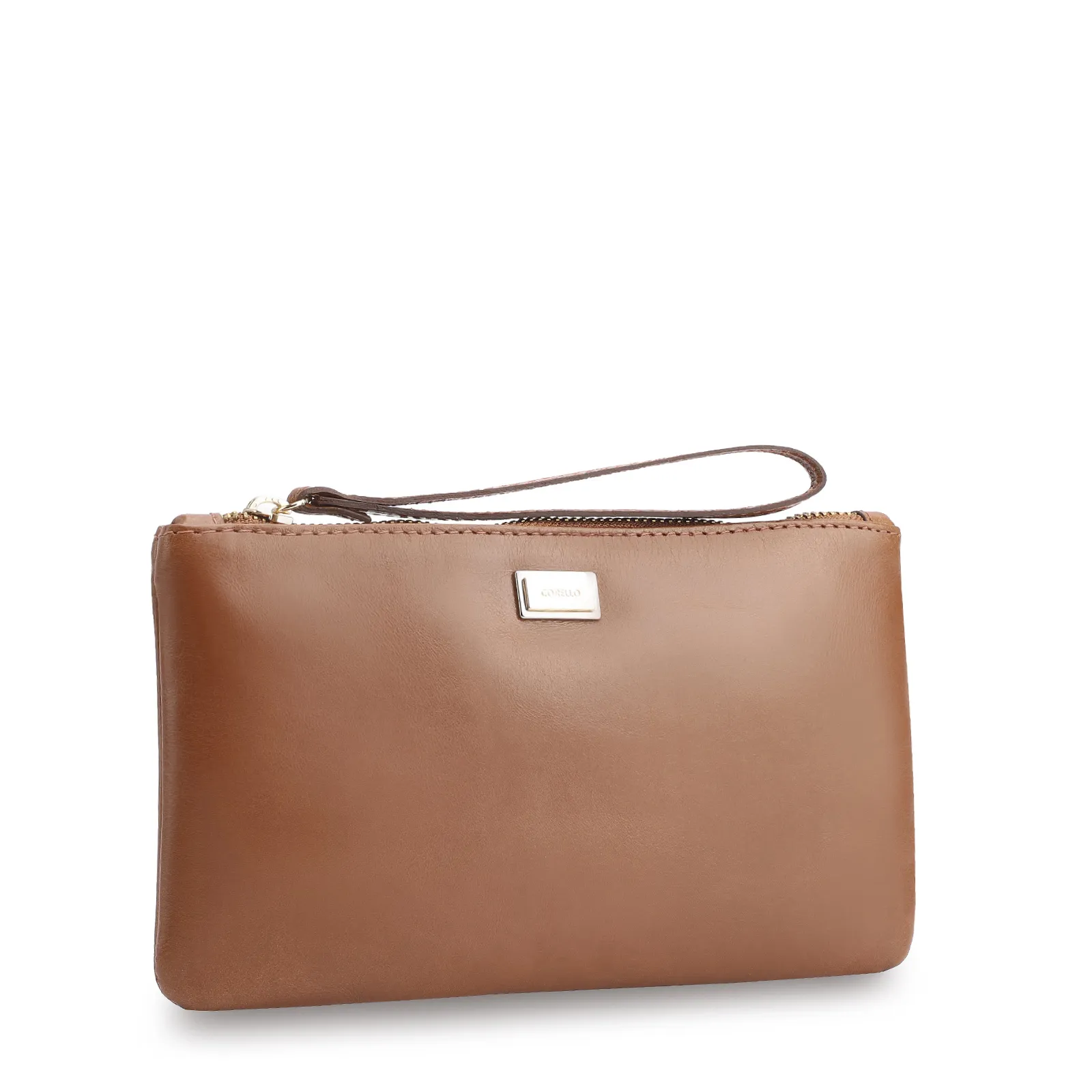 Bolsa Pequena Couro Marrom