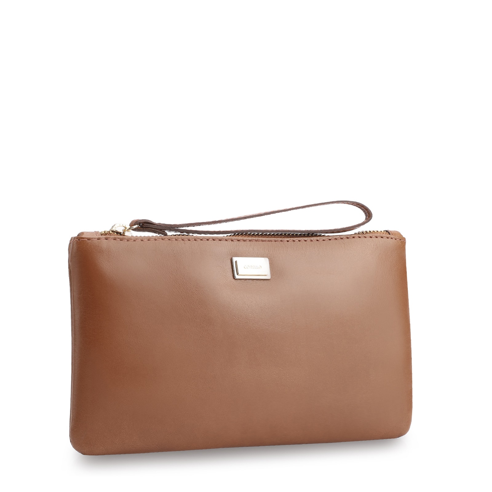 Bolsa Pequena Couro Marrom