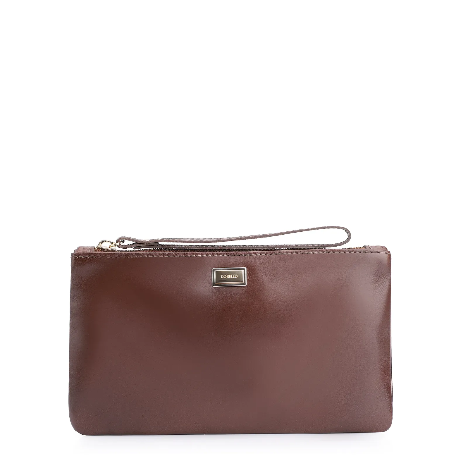 Bolsa Pequena Couro Marrom