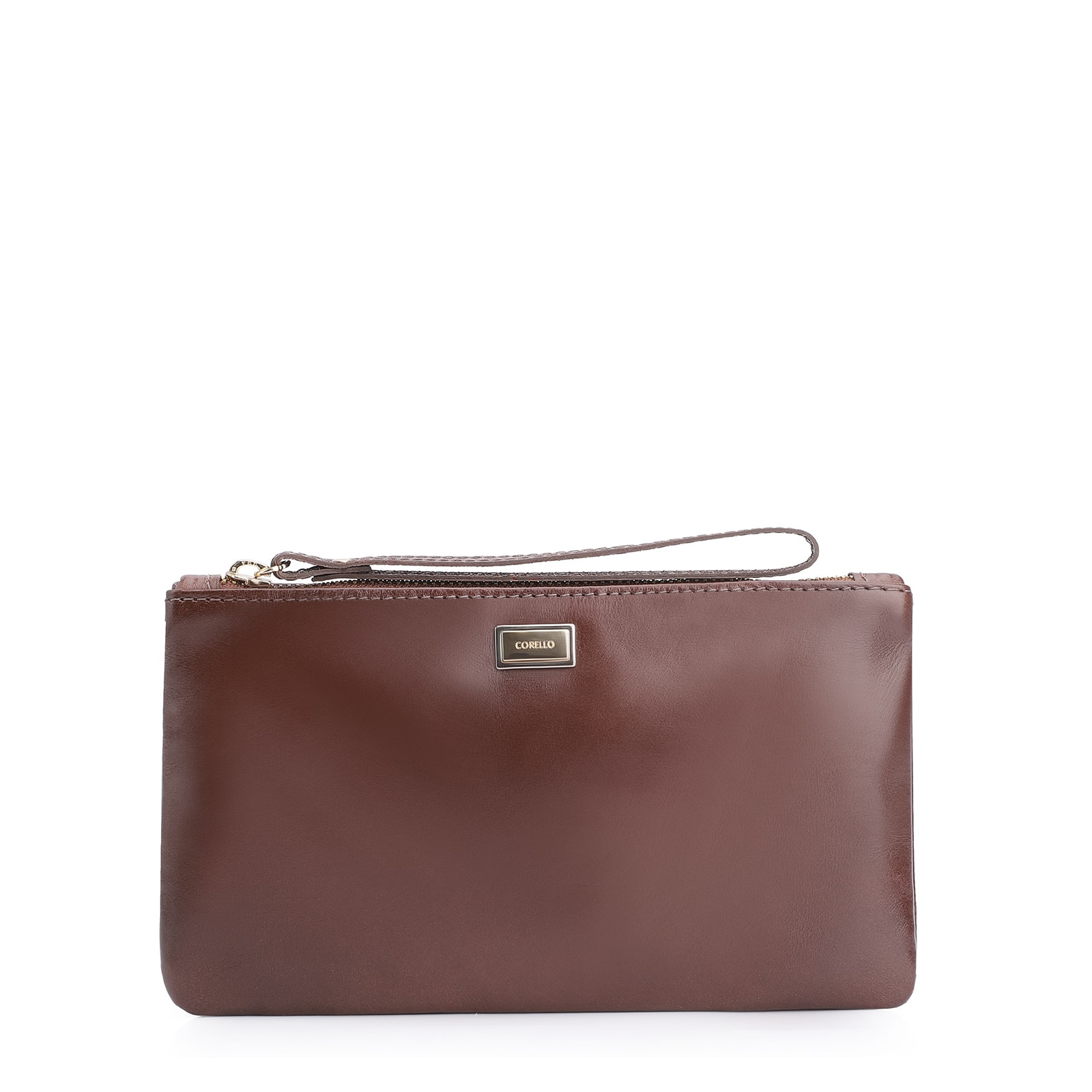 Bolsa Pequena Couro Marrom