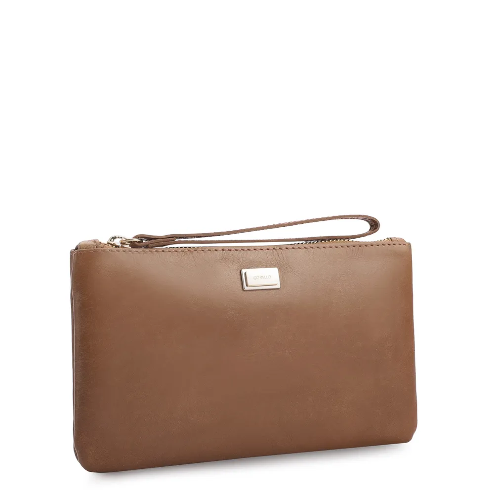 Bolsa Pequena Couro Marrom - imagem 2