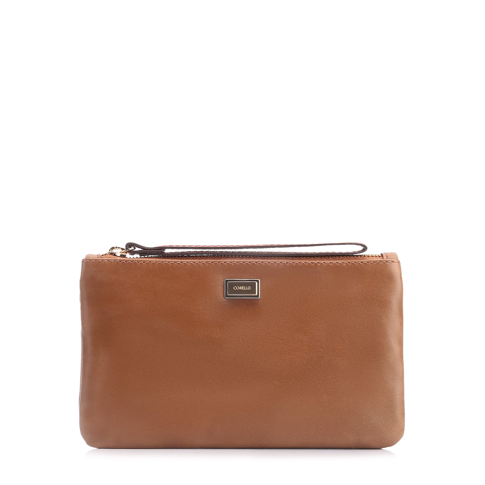 Bolsa Pequena Couro Marrom