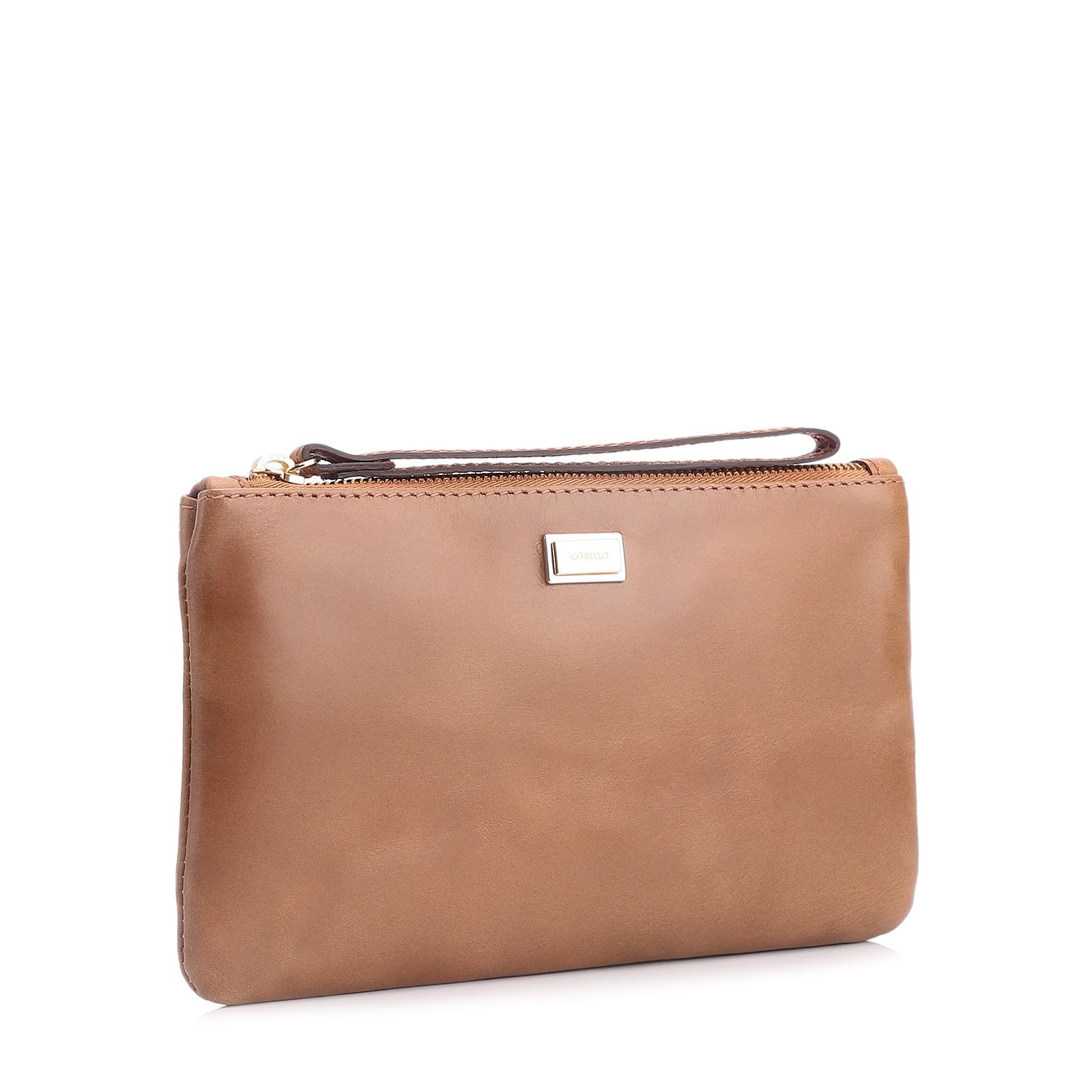 Bolsa Pequena Couro Marrom