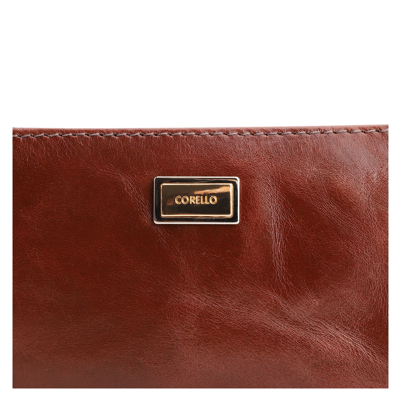 Bolsa Pequena Couro Marrom