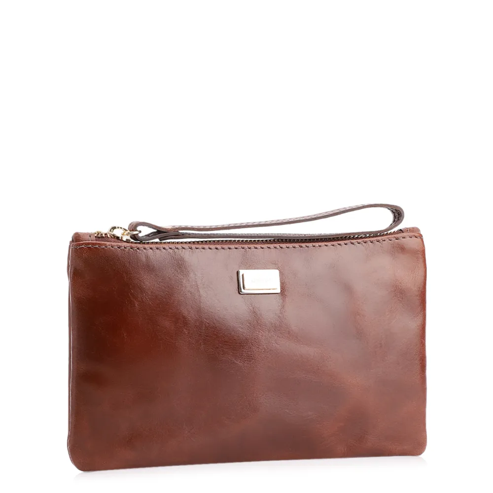 Bolsa Pequena Couro Marrom - imagem 2