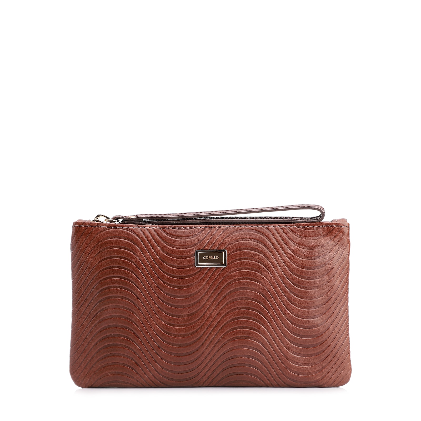 Bolsa Pequena Couro Marrom