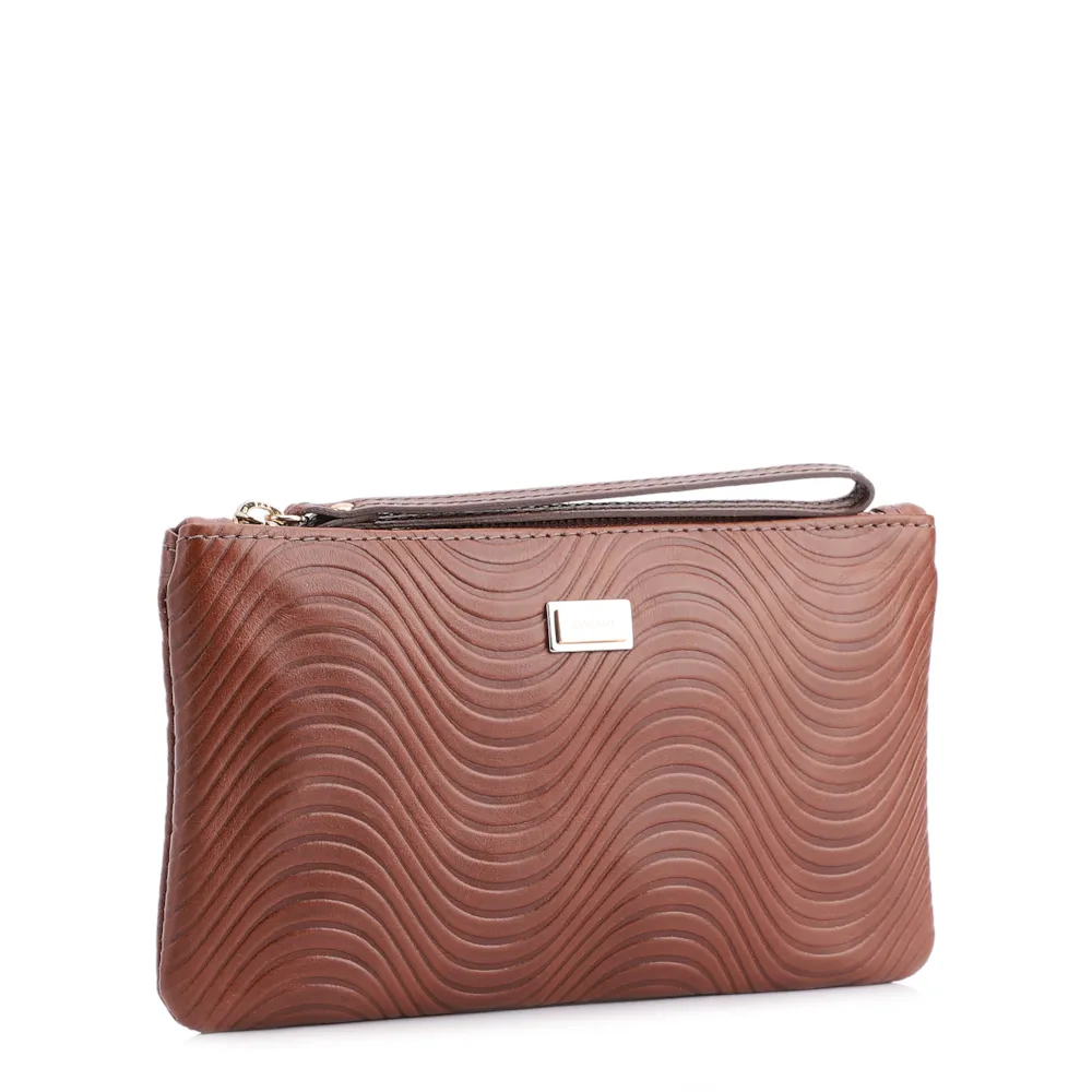 Bolsa Pequena Couro Marrom - imagem 2