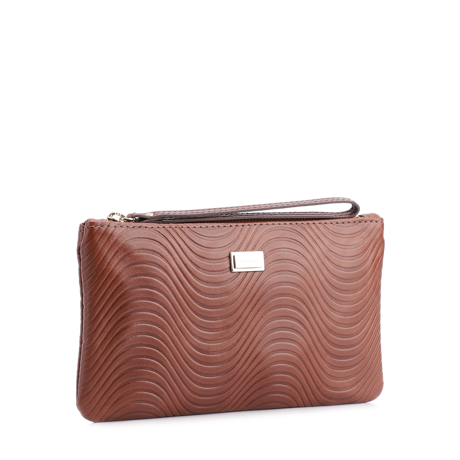 Bolsa Pequena Couro Marrom