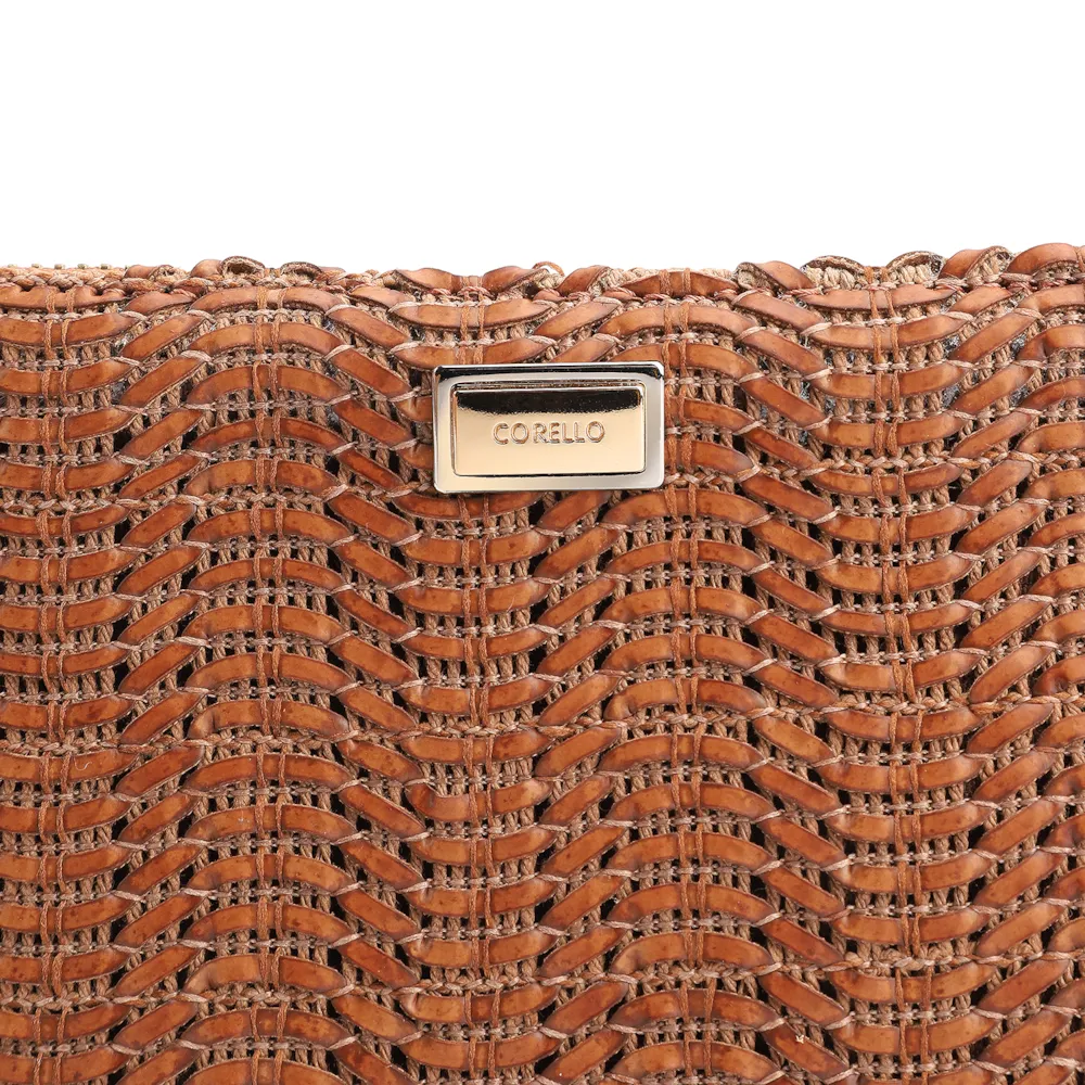 Bolsa Pequena Couro Marrom Claro - imagem 5