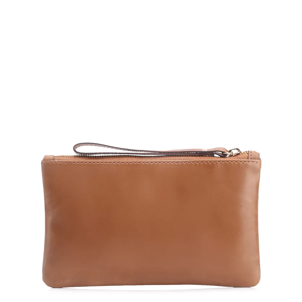 Bolsa Pequena Couro Marrom Claro - imagem 3