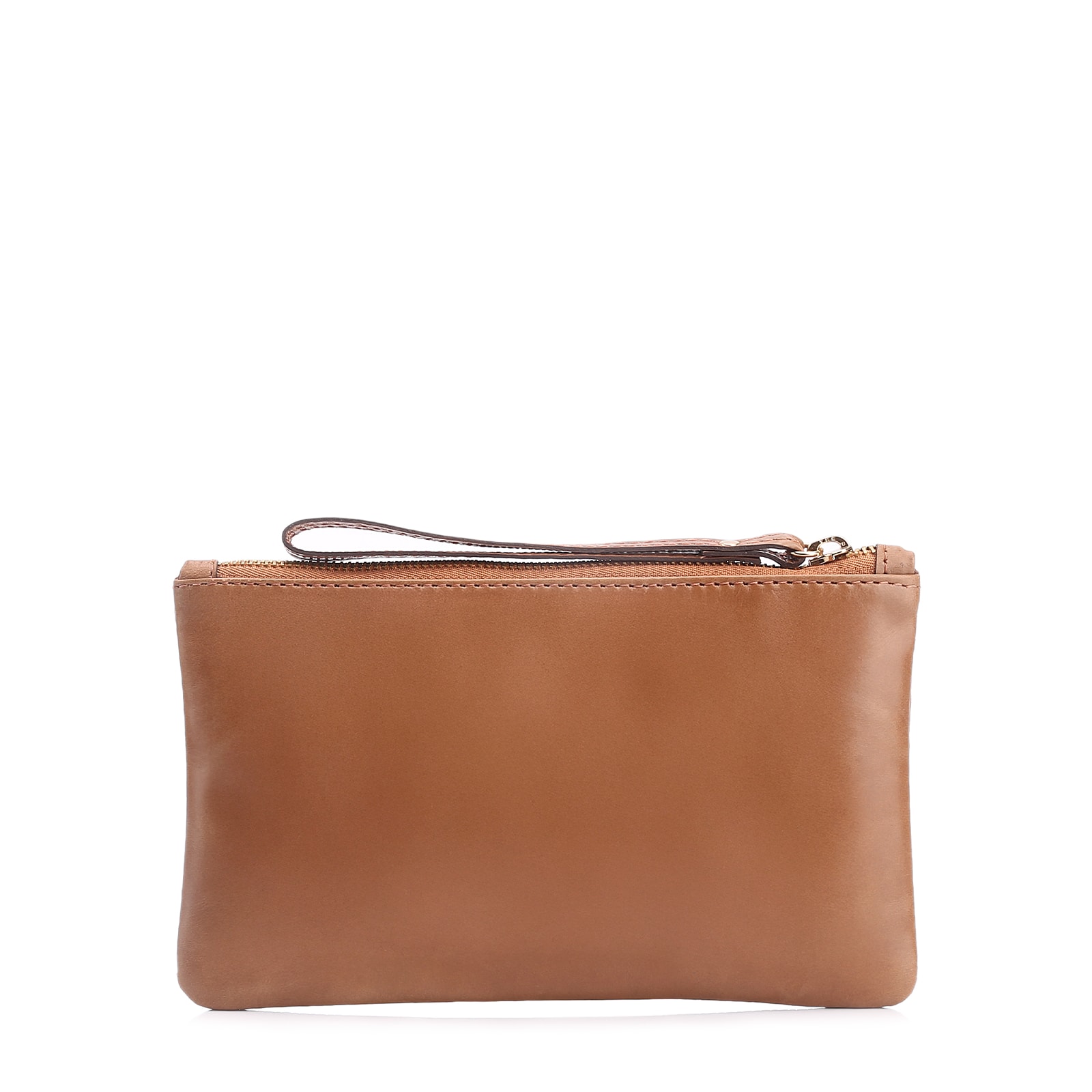 Bolsa Pequena Couro Marrom Claro