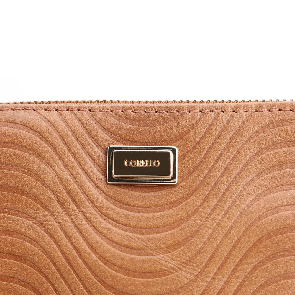 Bolsa Pequena Couro Marrom Claro - imagem 5