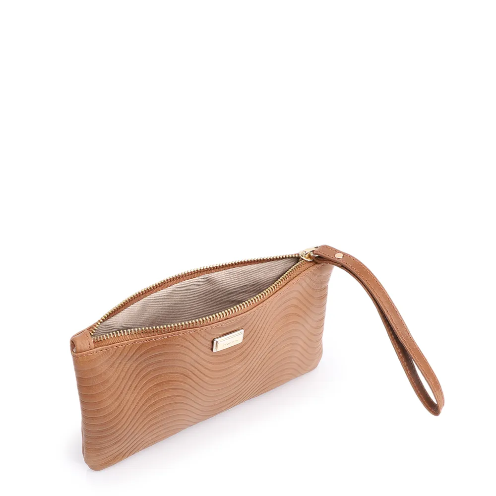 Bolsa Pequena Couro Marrom Claro - imagem 4