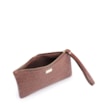 Bolsa Pequena Couro Marrom Escuro - imagem 4