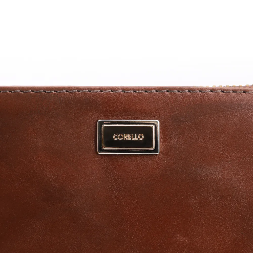 Bolsa Pequena Couro Marrom Escuro - imagem 5
