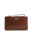 Bolsa Pequena Couro Marrom Escuro - imagem 1