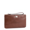 Bolsa Pequena Couro Marrom Escuro - imagem 2