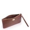 Bolsa Pequena Couro Marrom Escuro - imagem 4