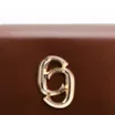 Bolsa Pequena Couro Marrom Porta Celular - imagem 6