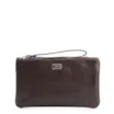 Bolsa Pequena Couro New Lezard Marrom Escuro - imagem 1