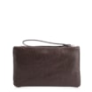 Bolsa Pequena Couro New Lezard Marrom Escuro - imagem 2