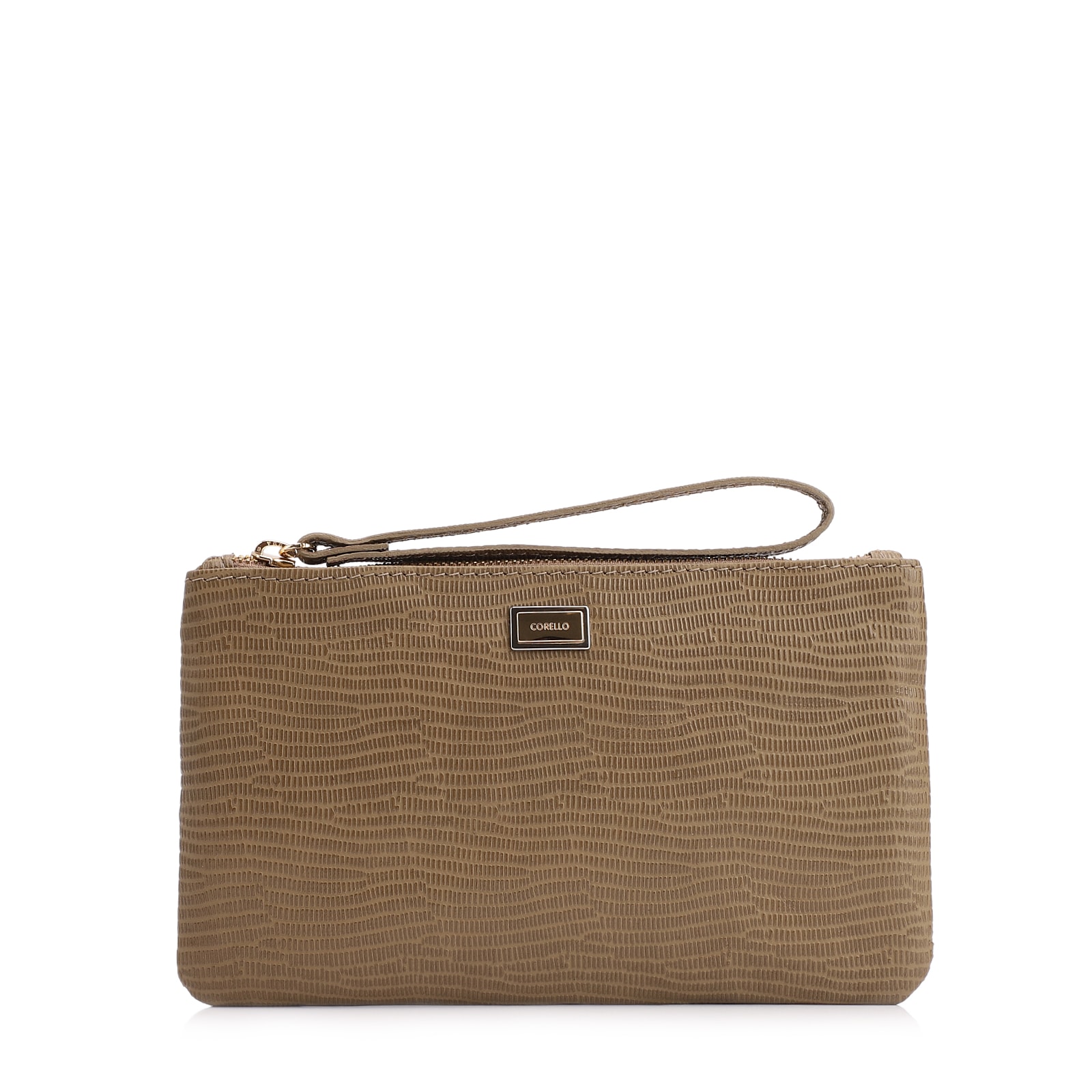 Bolsa Pequena Couro New Lezard Verde