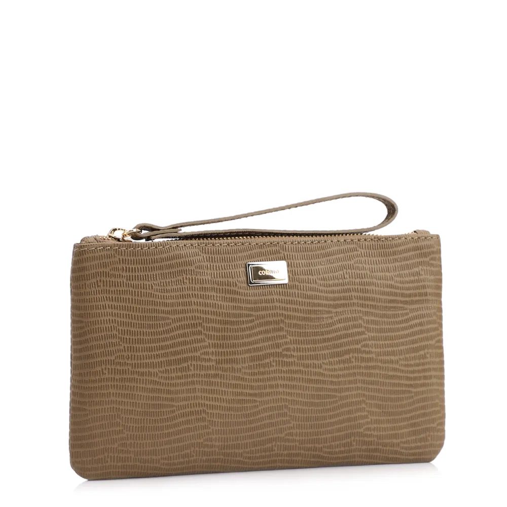 Bolsa Pequena Couro New Lezard Verde - imagem 2