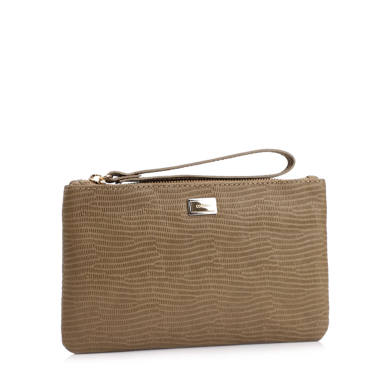Bolsa Pequena Couro New Lezard Verde