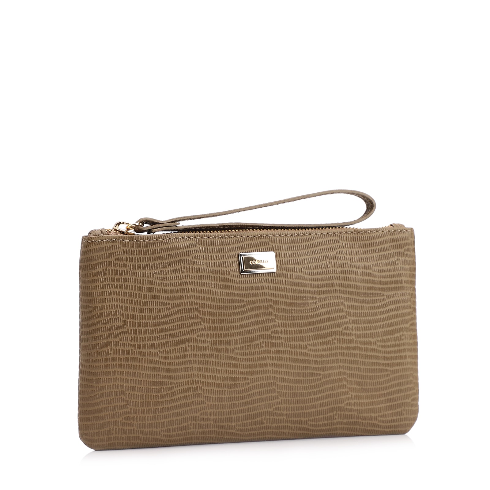 Bolsa Pequena Couro New Lezard Verde