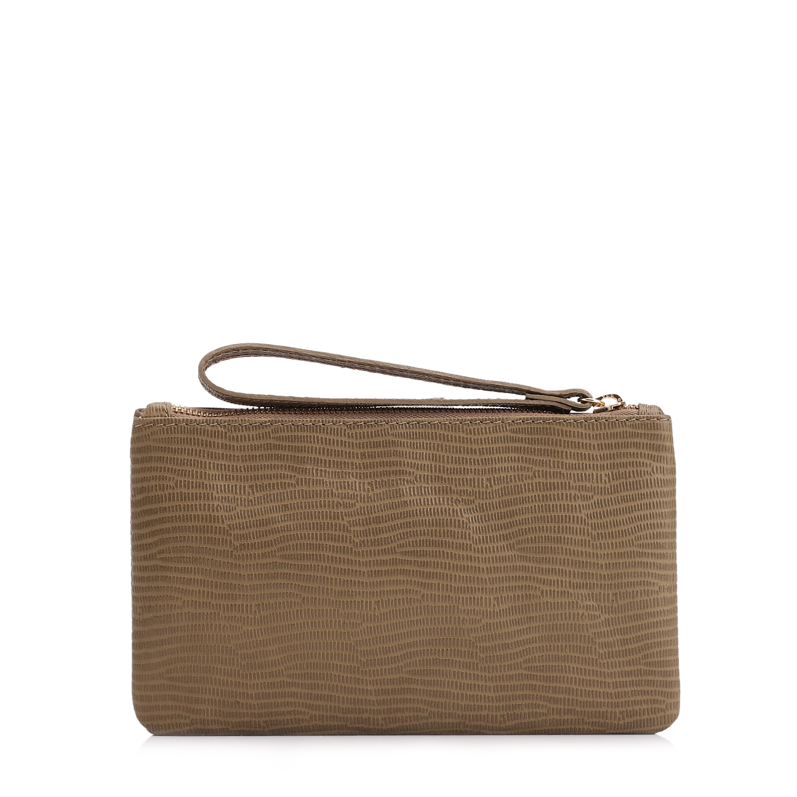 Bolsa Pequena Couro New Lezard Verde