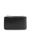 Bolsa Pequena Couro Nobuck Onça/Couro Preto - imagem 3