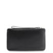 Bolsa Pequena Couro Nobuck Onça/Couro Preto - imagem 3