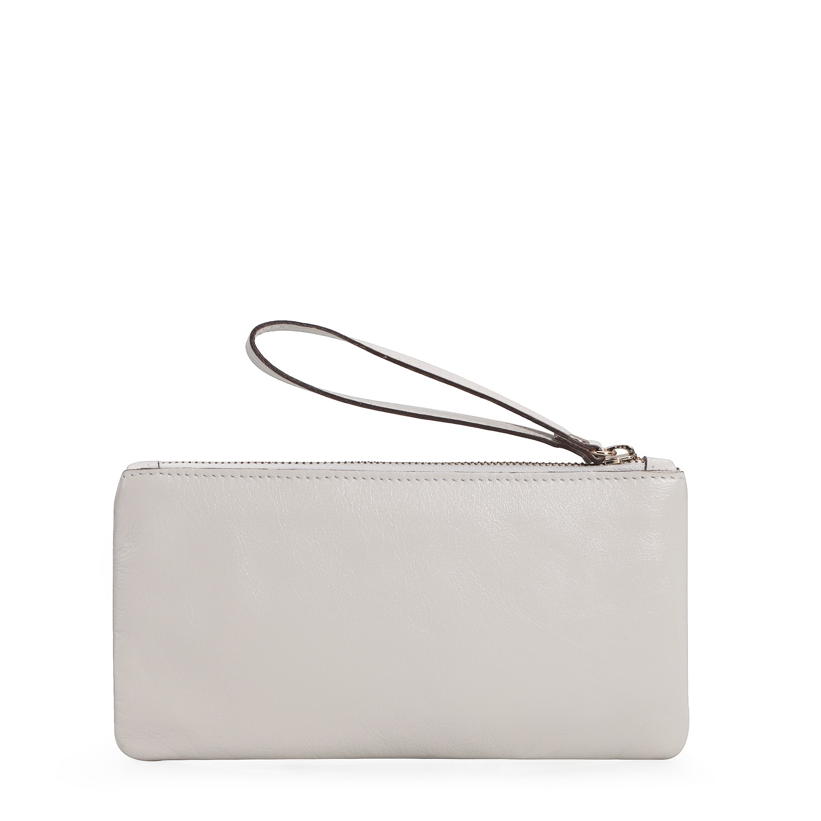 Bolsa Pequena Couro Off White