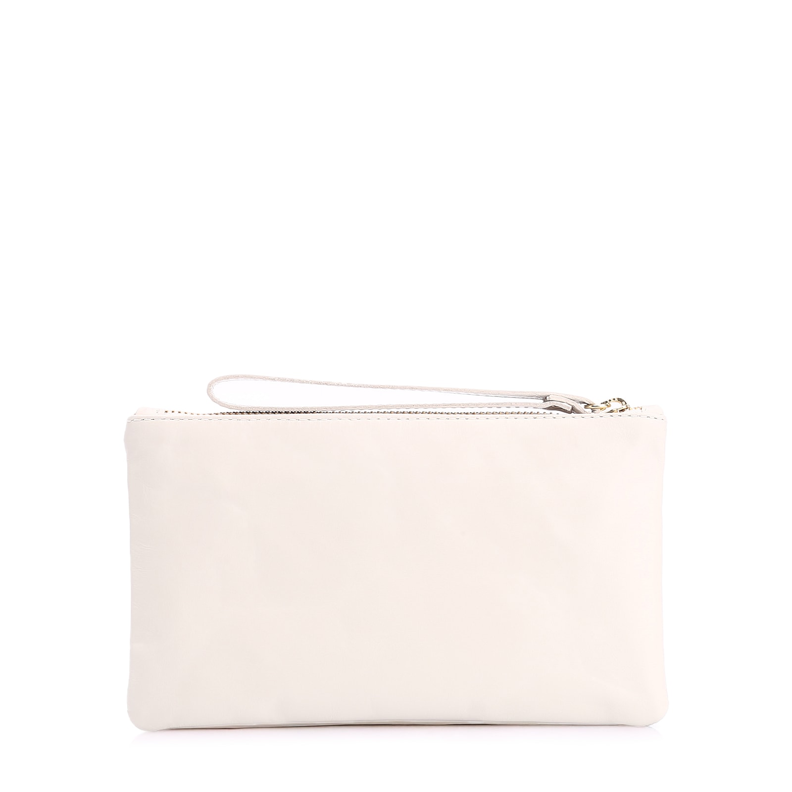 Bolsa Pequena Couro Off White